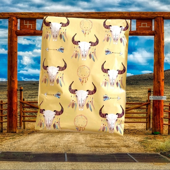 25 10X13 Boho Skull Poly Mailers CLEARANCE - Picture 6 of 7